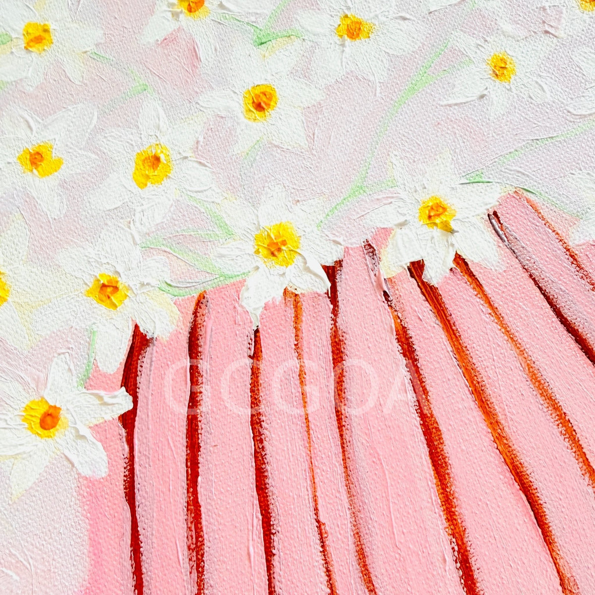 Jonquils In Pink Stripes - Gold Coast Gallery Of ArtMaggi Mcdonald