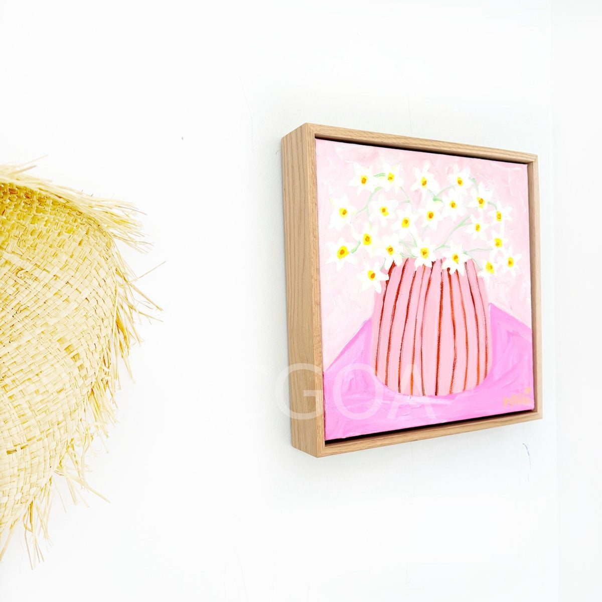 Jonquils In Pink Stripes - Gold Coast Gallery Of ArtMaggi Mcdonald