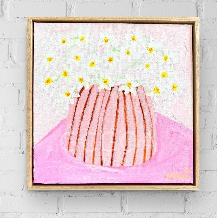 Jonquils In Pink Stripes - Gold Coast Gallery Of ArtMaggi Mcdonald
