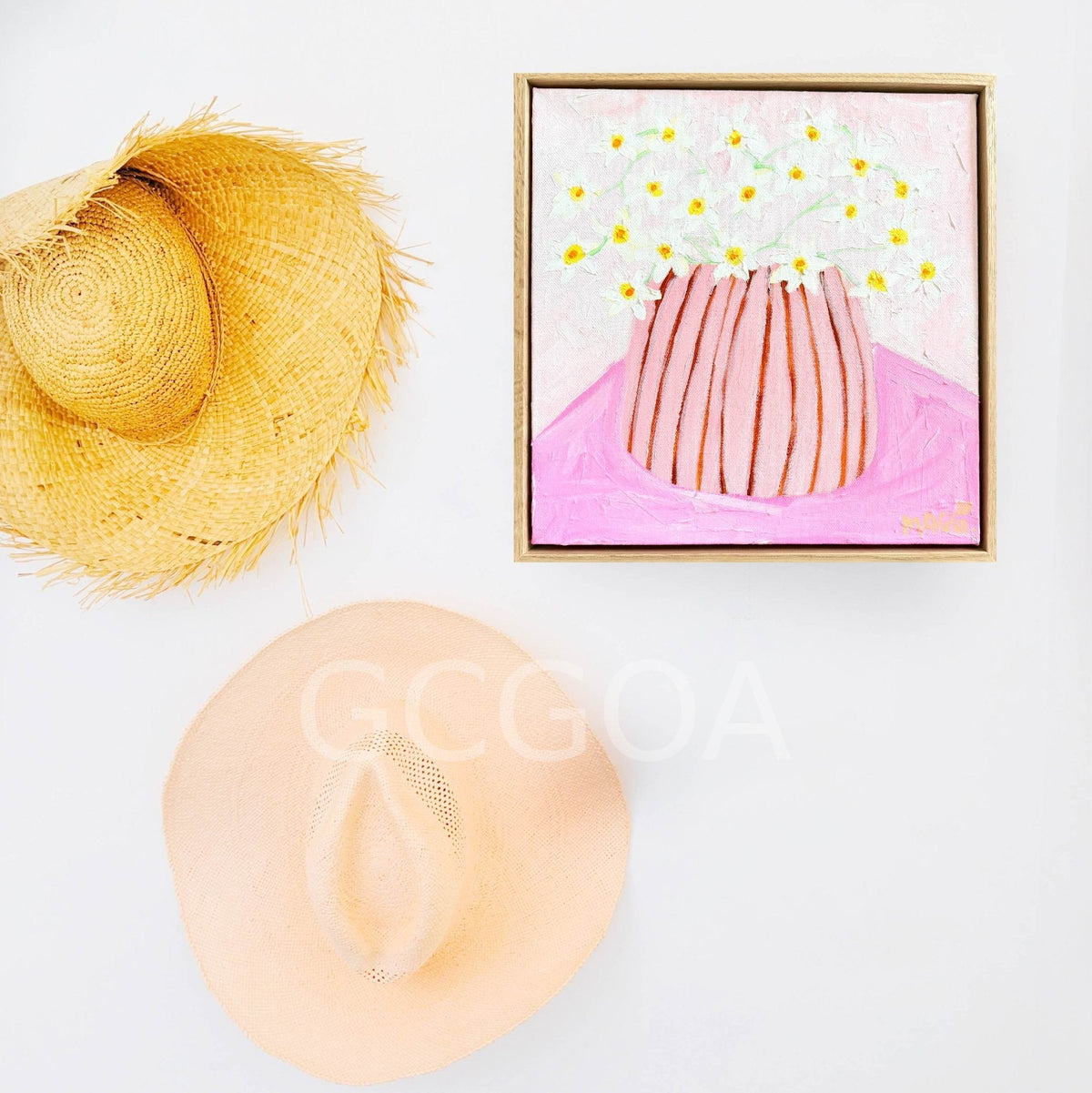 Jonquils In Pink Stripes - Gold Coast Gallery Of ArtMaggi Mcdonald