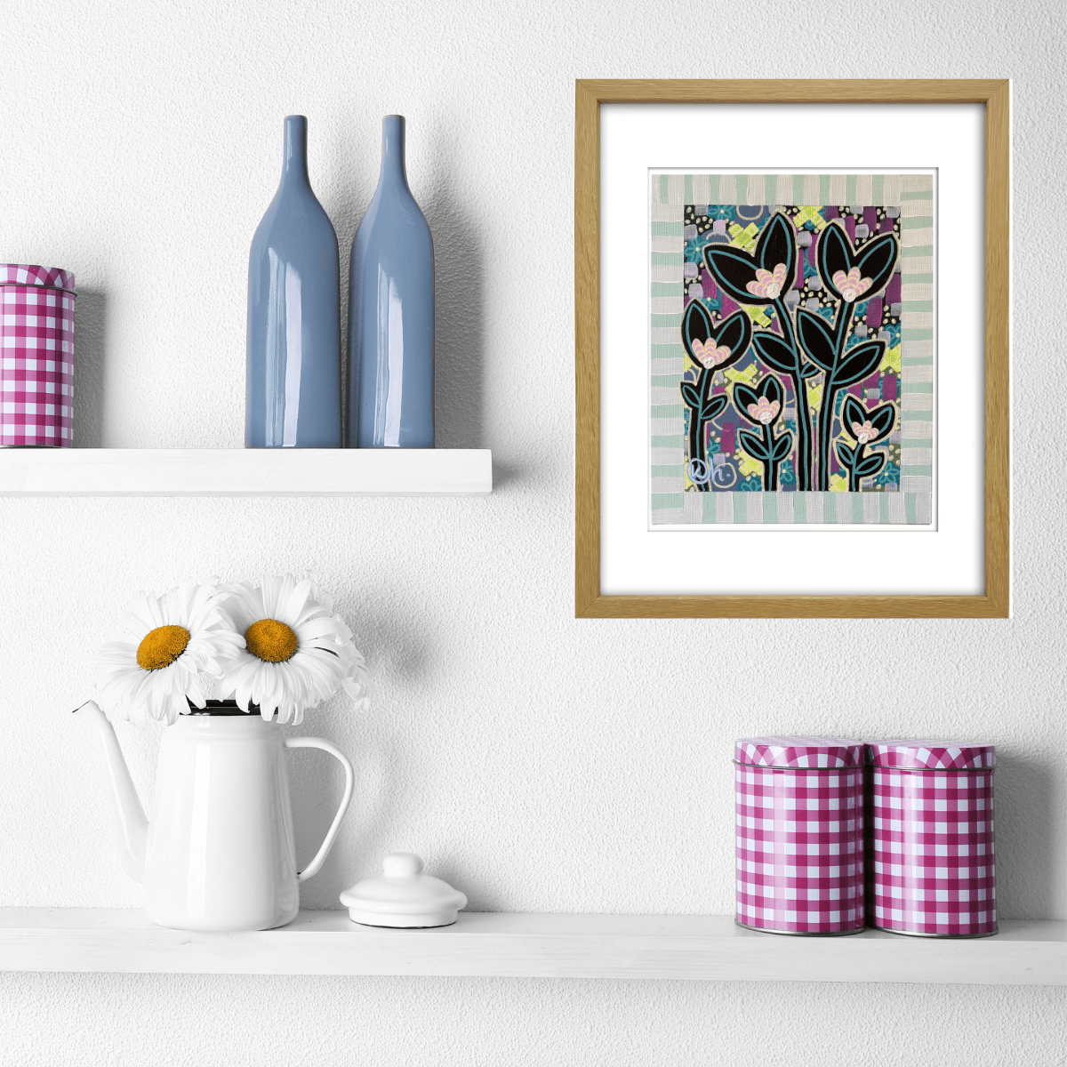 Joyful Little Blooms 1 - Gold Coast Gallery Of ArtKat Handley