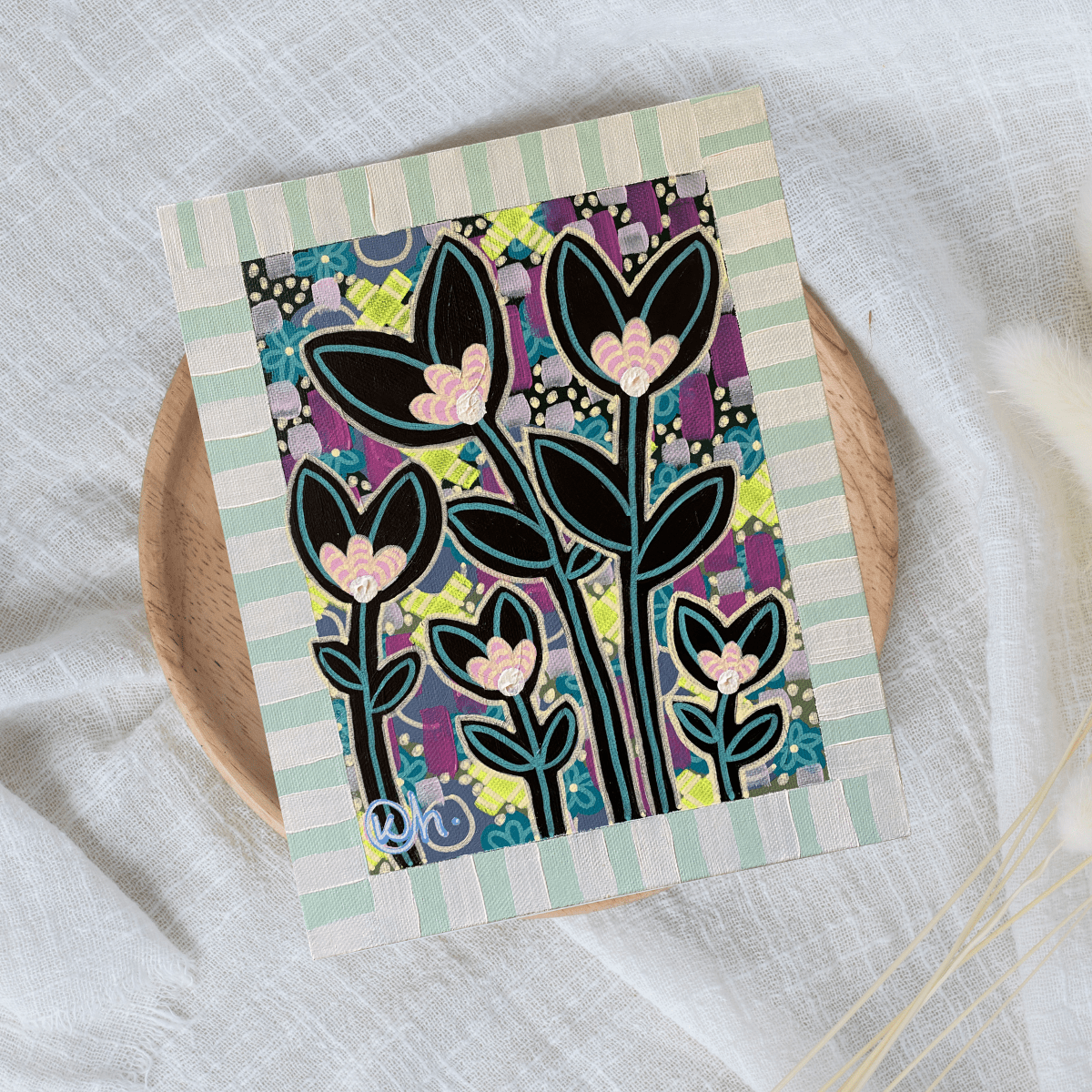 Joyful Little Blooms 1 - Gold Coast Gallery Of ArtKat Handley