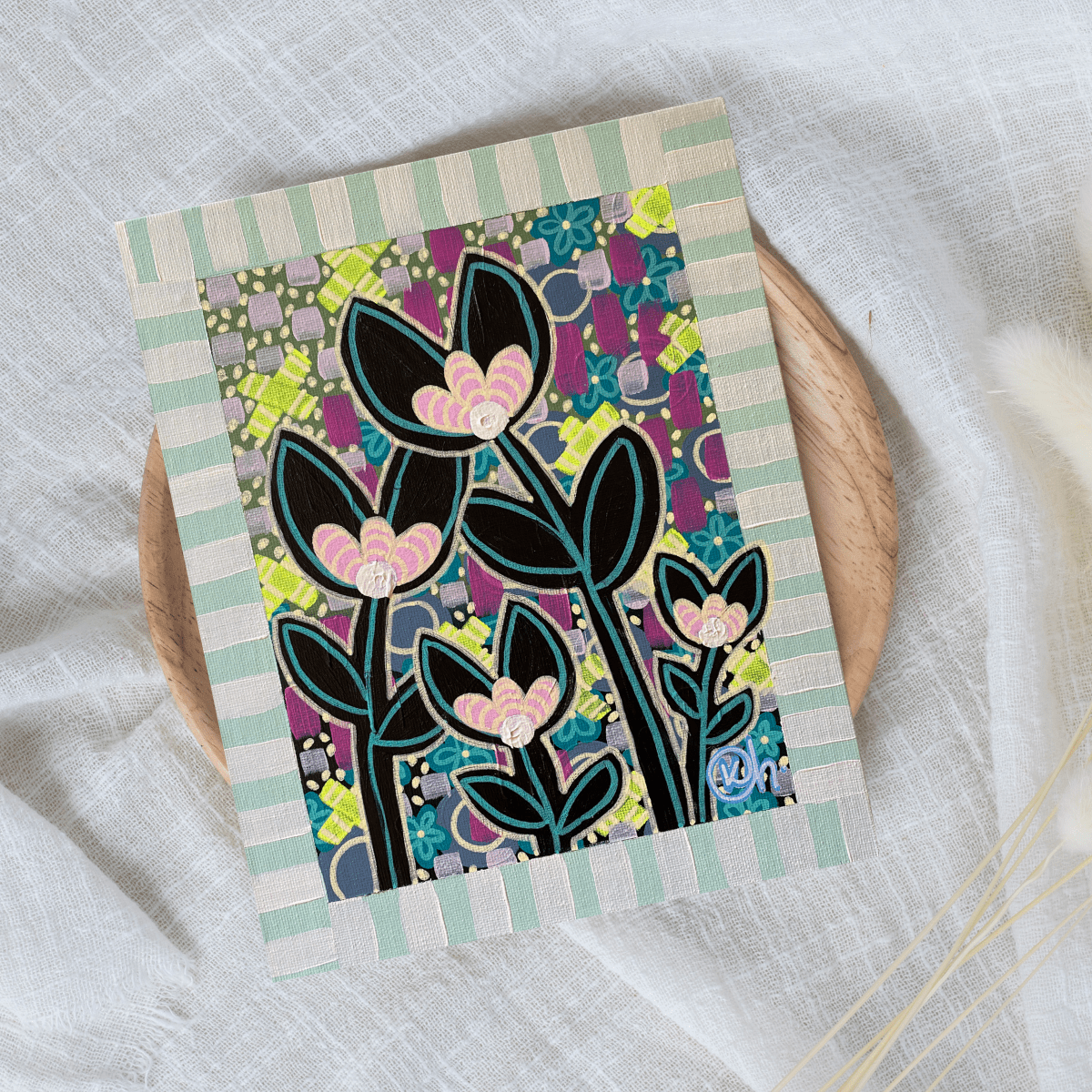 Joyful Little Blooms 2 - Gold Coast Gallery Of ArtKat Handley