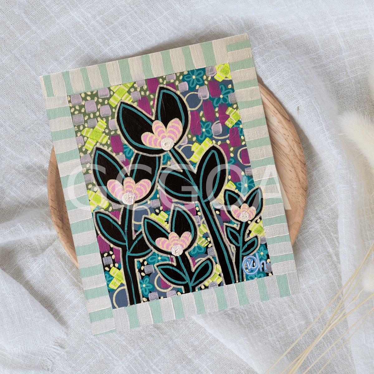 Joyful Little Blooms 2 - Gold Coast Gallery Of ArtKat Handley