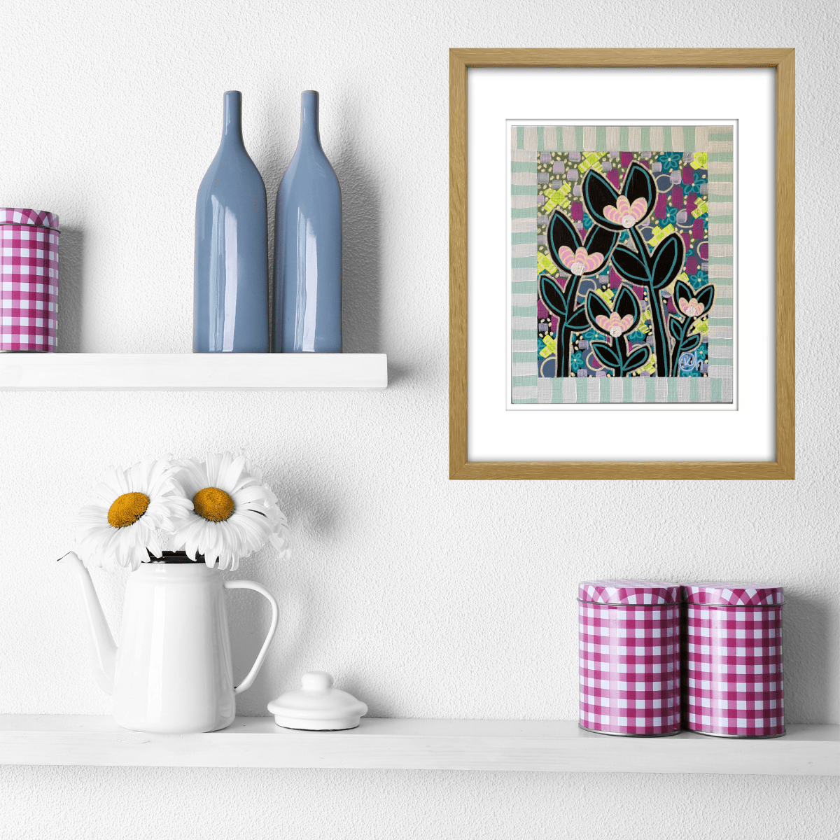 Joyful Little Blooms 2 - Gold Coast Gallery Of ArtKat Handley