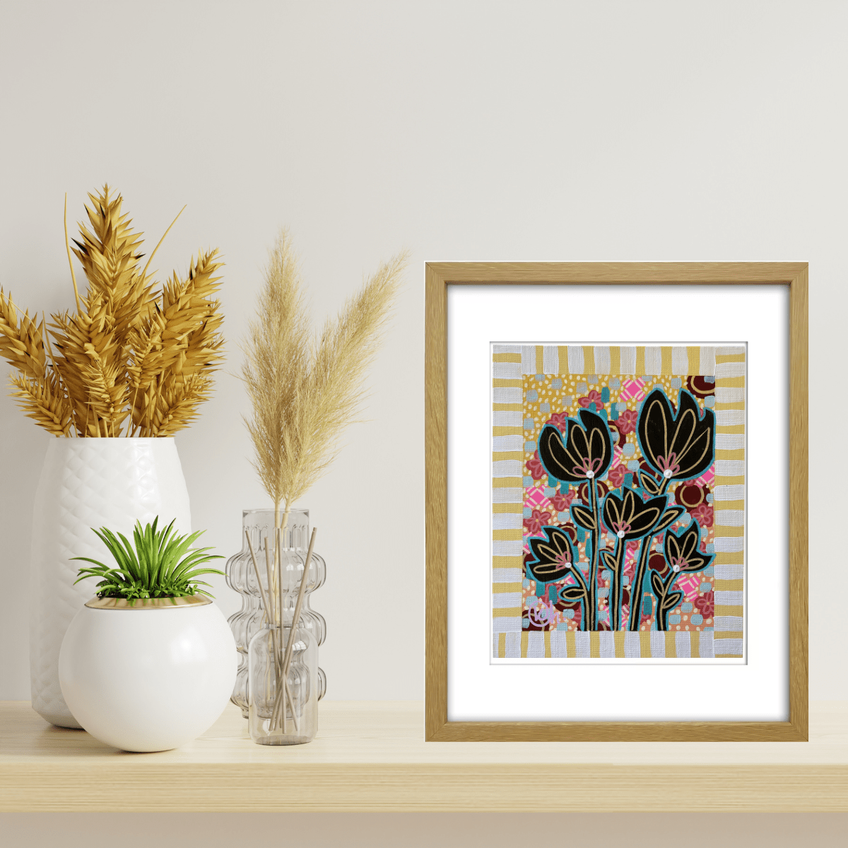 Joyful Little Blooms 4 - Gold Coast Gallery Of ArtKat Handley