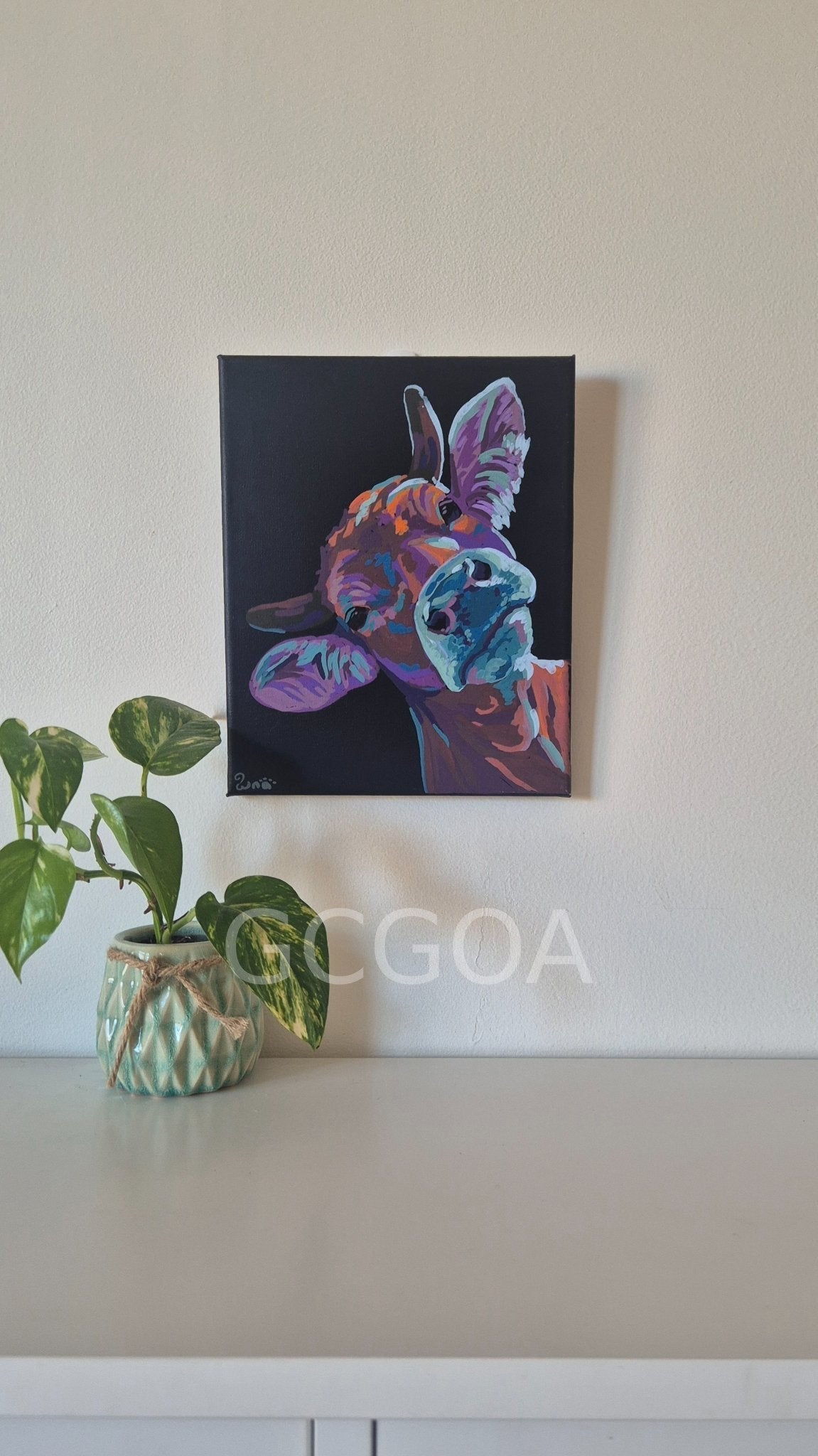 Judgemental Cow - Gold Coast Gallery Of ArtRenae Hall