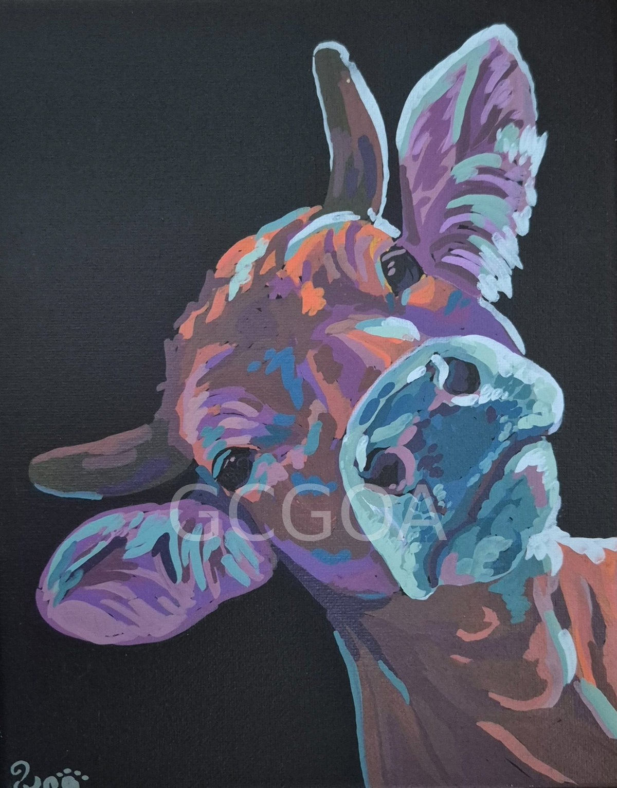 Judgemental Cow - Gold Coast Gallery Of ArtRenae Hall