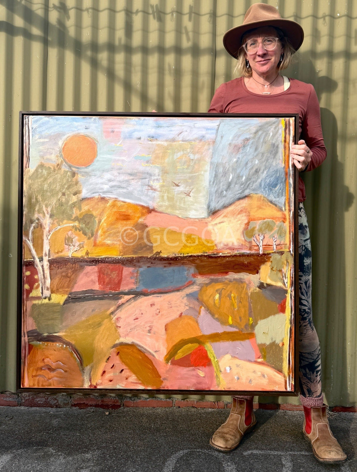 Kangaroo tracker - Gold Coast Gallery Of ArtGreta Hounslow
