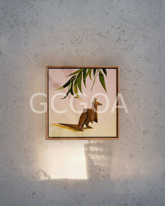 Kangaroos Peaceful Pause - Original Art - Gold Coast Gallery Of ArtSarah Park