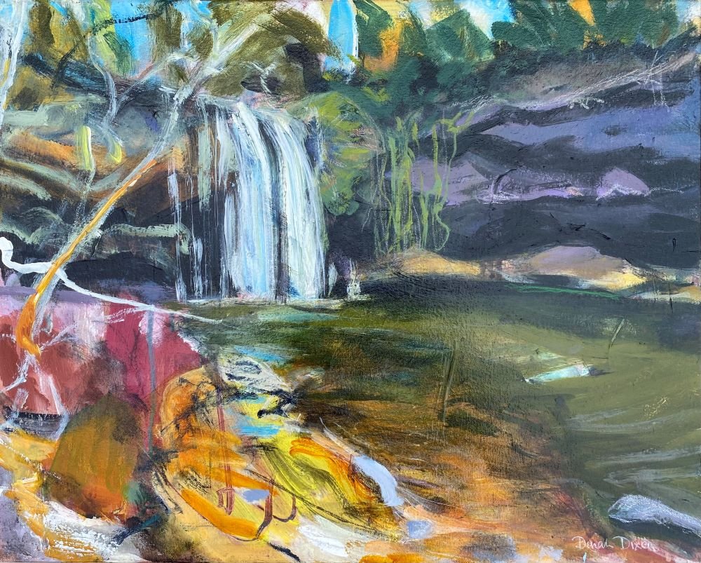 Killen Falls | Byron Hinterland - Original Art - Gold Coast Gallery Of ArtDinah Dixon