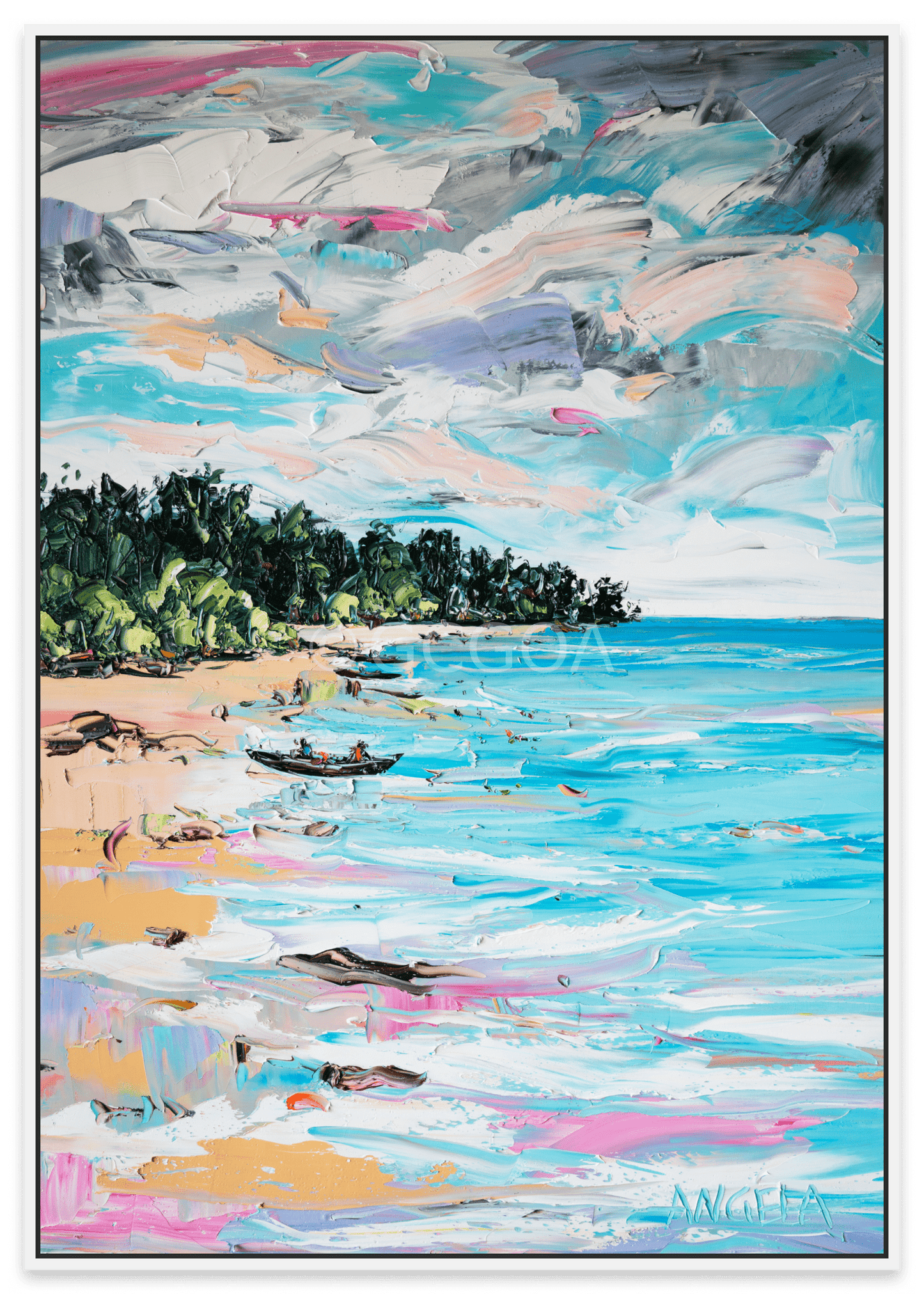 Kiriwina - Fine Art Print - Gold Coast Gallery Of ArtAngela Hawkey