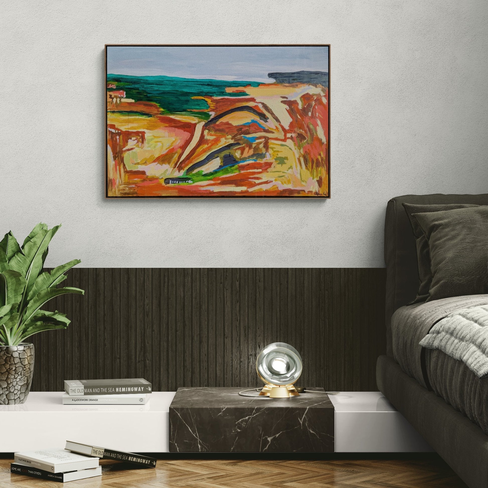 Kissing The Wild Wind - Original Art - Gold Coast Gallery Of ArtAlpana Rai