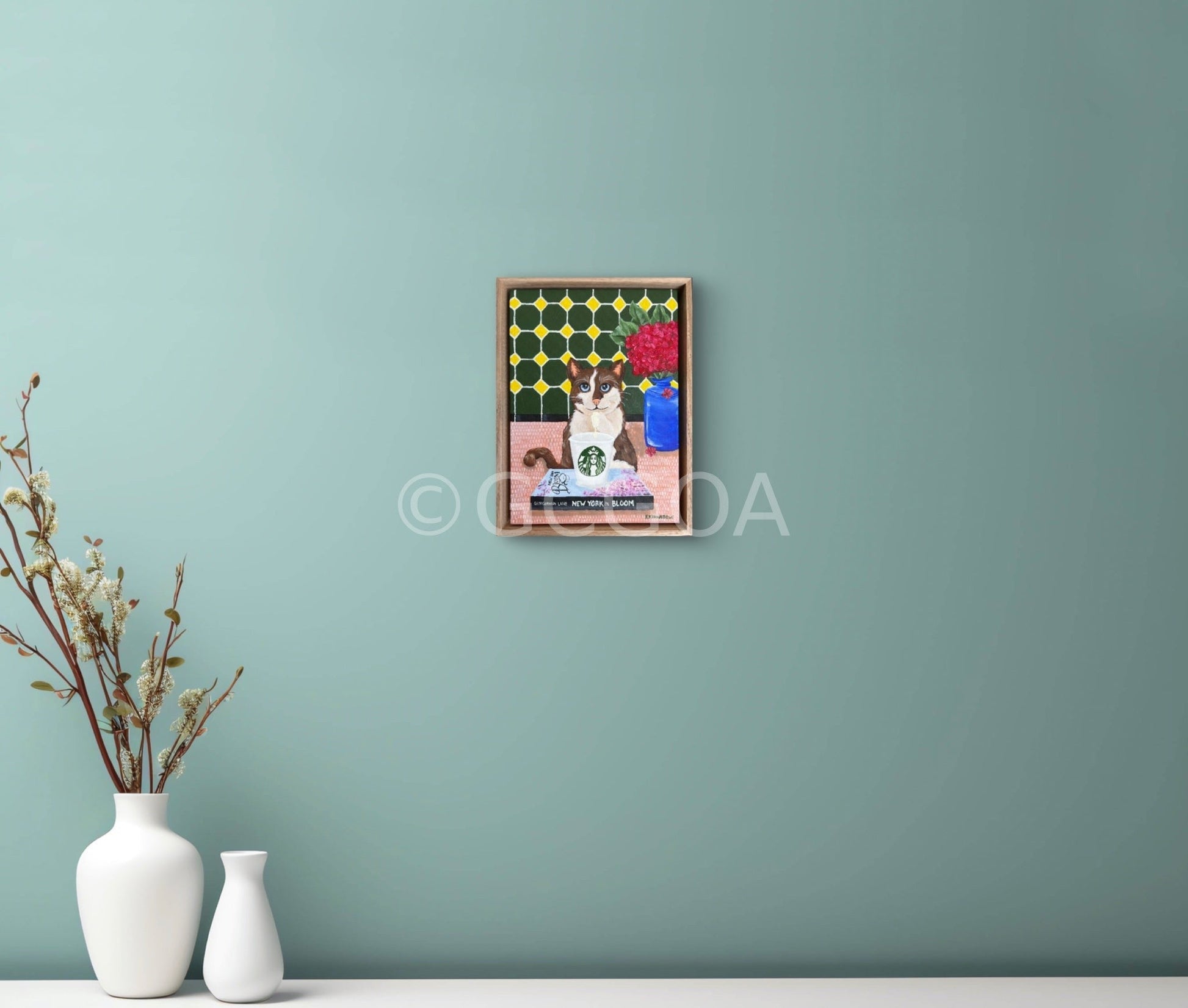 Kittycino - Original Art - Gold Coast Gallery Of ArtFika Karnadewi