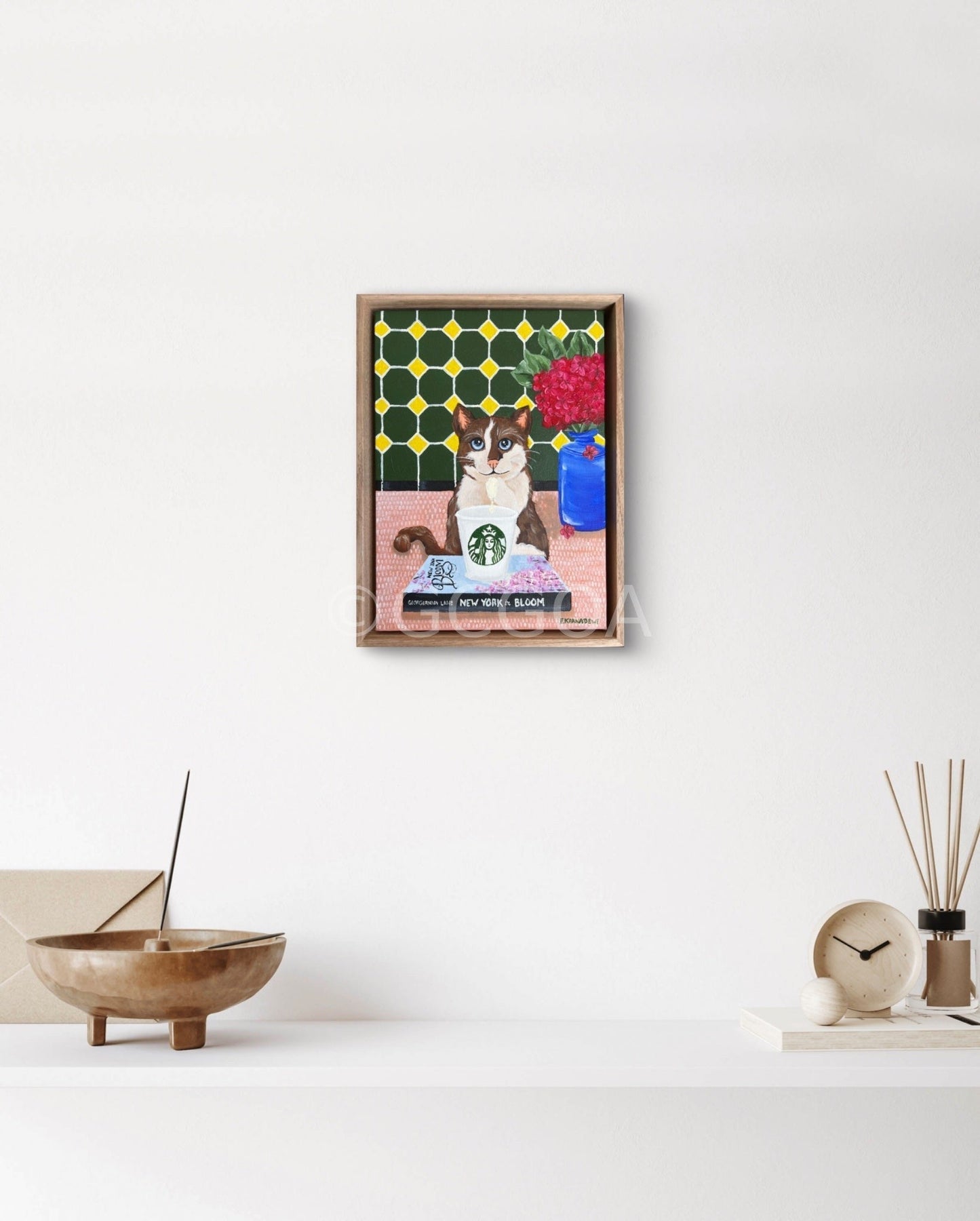 Kittycino - Original Art - Gold Coast Gallery Of ArtFika Karnadewi