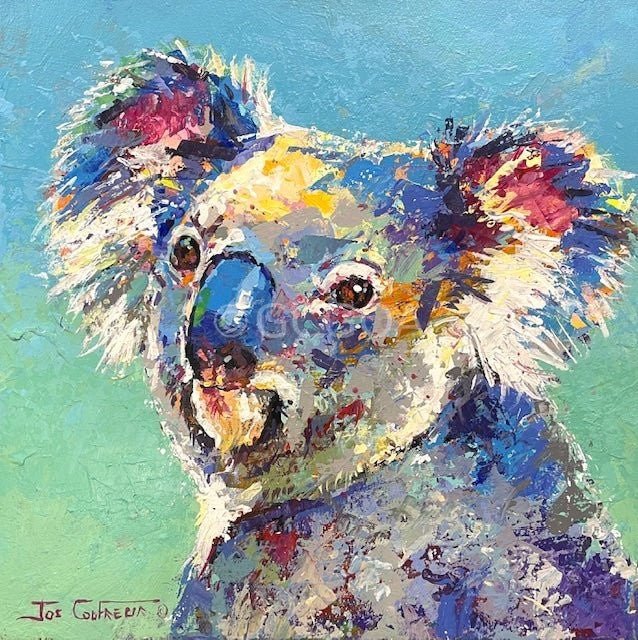 Koala 22 - Original Art - Gold Coast Gallery Of ArtJos Coufreur