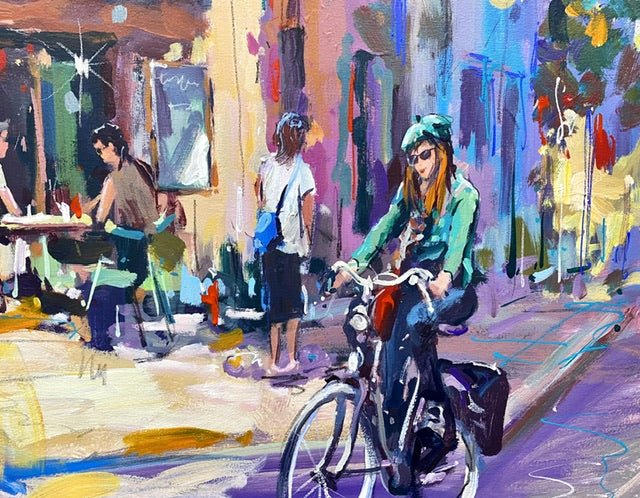 La Maison Rose, France - Original Art - Gold Coast Gallery Of ArtJos Coufreur