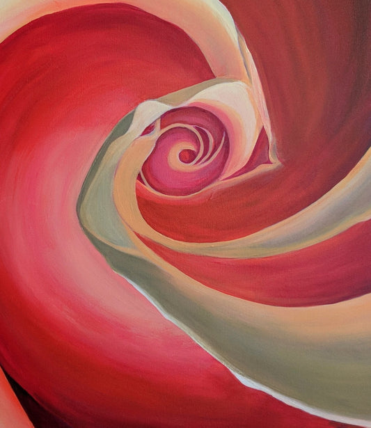Labyrinth in pink - Original Art - Gold Coast Gallery Of ArtYvonne Wells