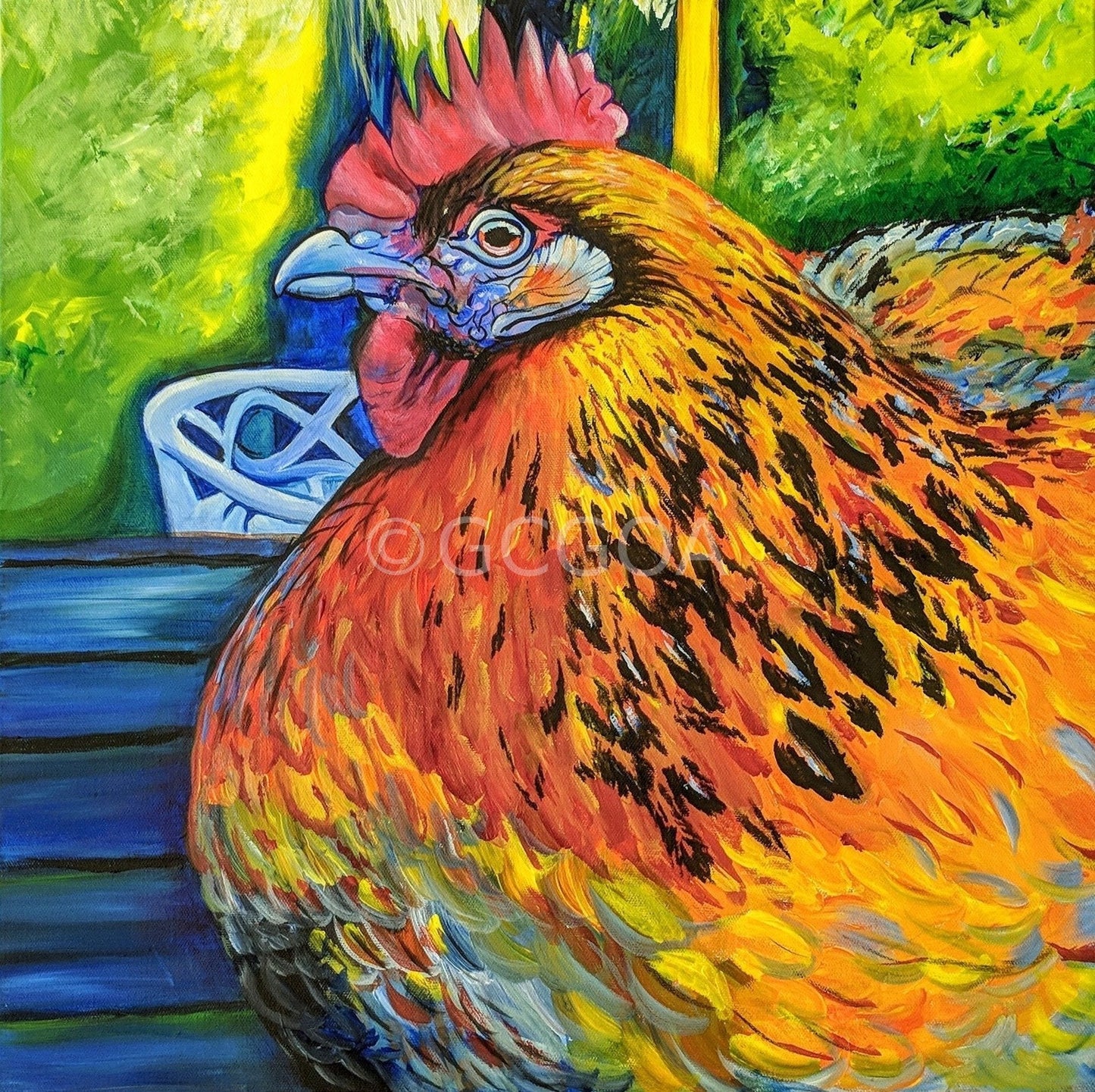 Lady Oakey Fine Art Giclee Print Limited Edition Print 1/5 - Gold Coast Gallery Of ArtYvonne Wells