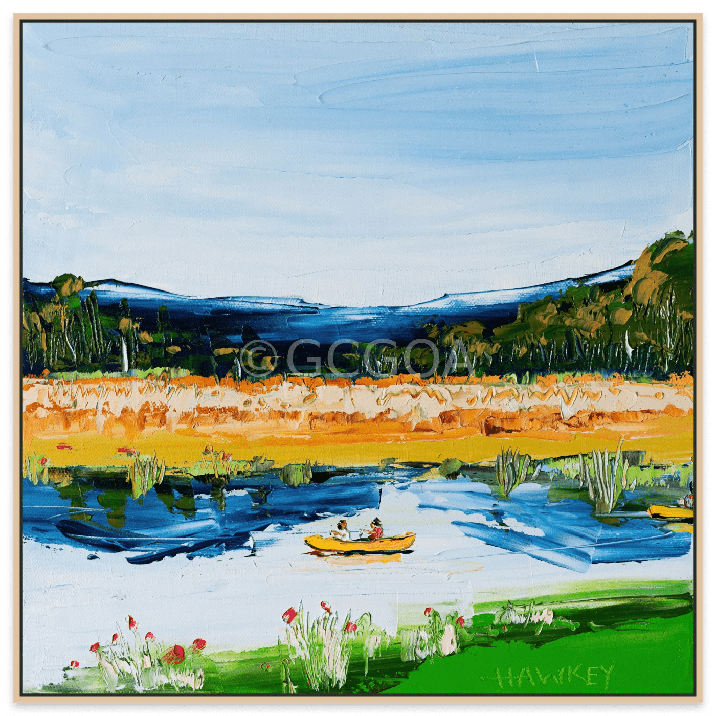 Lake Bellfield - Fine Art Print - Gold Coast Gallery Of ArtAngela Hawkey