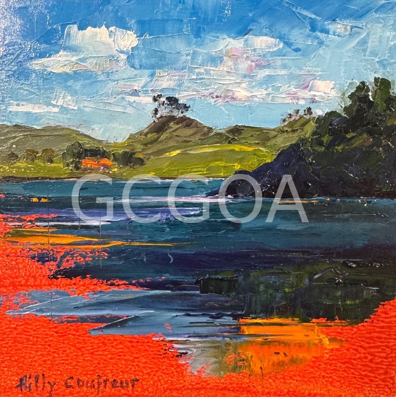 Lake Karapiro, New Zealand - Gold Coast Gallery Of ArtHilly Coufreur