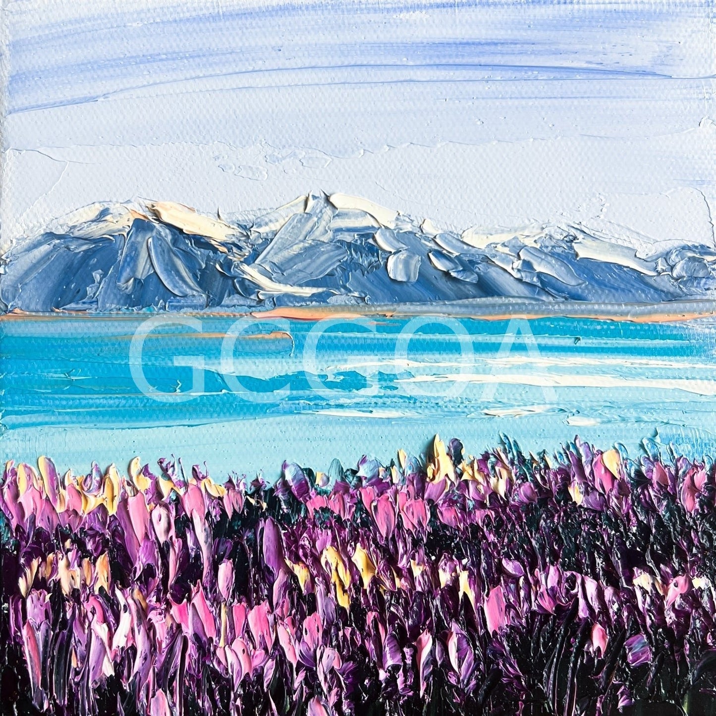 Lake Tekapo - Mini - Gold Coast Gallery Of ArtAngela Hawkey