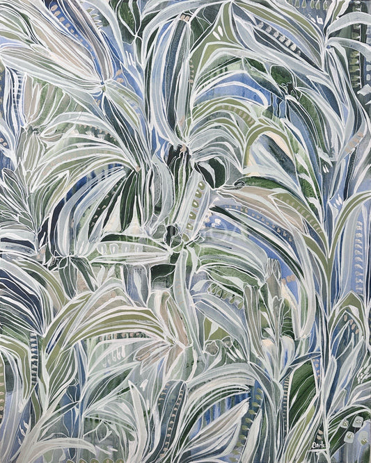 Lakeside Flow - Original Art - Gold Coast Gallery Of ArtCarley Bourne