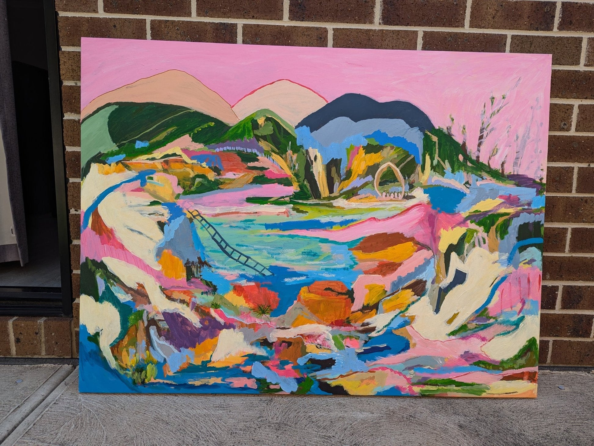 Lakeside - Original Art - Gold Coast Gallery Of ArtAlpana Rai