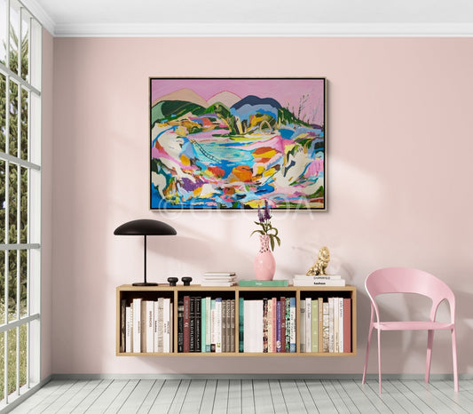 Lakeside- Original Art - Gold Coast Gallery Of ArtAlpana Rai