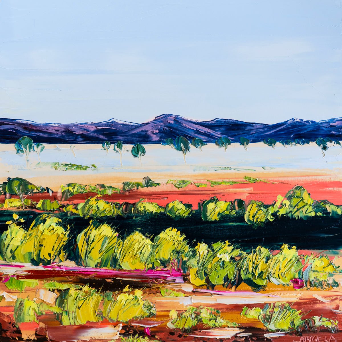 Land Of Quiet Wonders - Gold Coast Gallery Of ArtAngela Hawkey