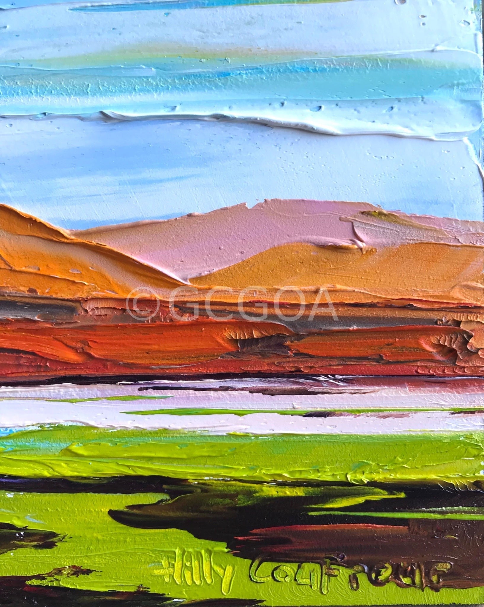 Landscape with Moon - Gold Coast Gallery Of ArtHilly Coufreur