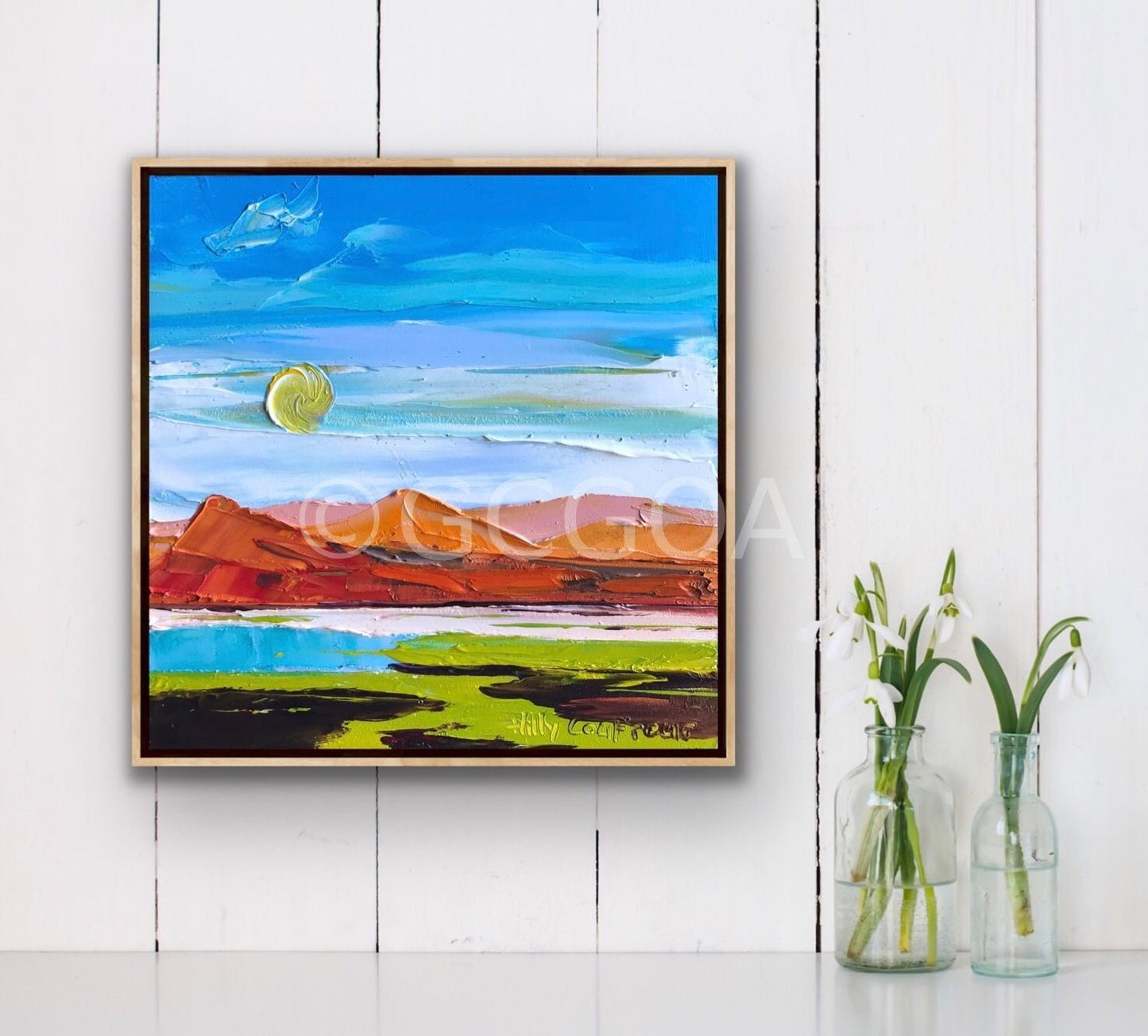Landscape with Moon - Gold Coast Gallery Of ArtHilly Coufreur