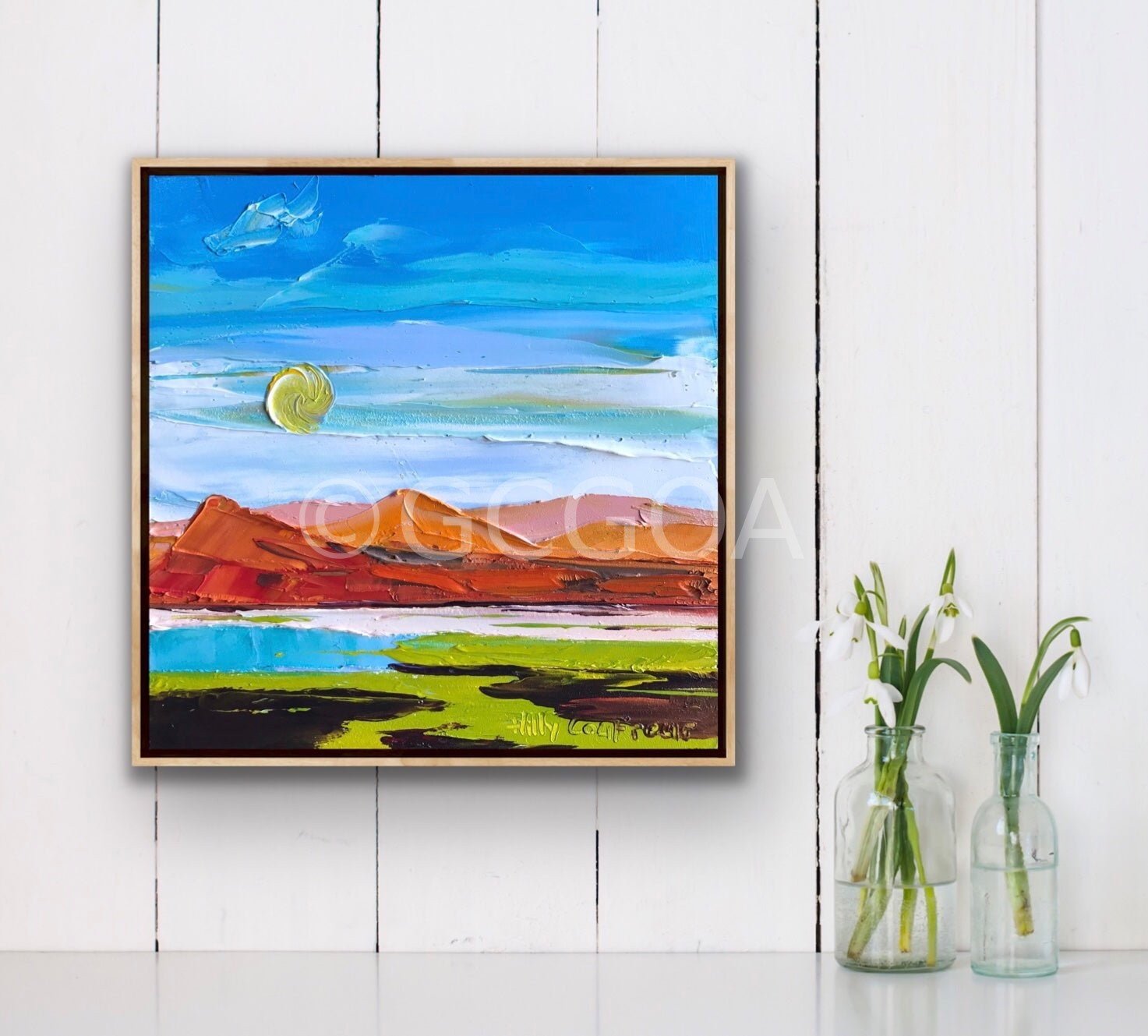Landscape with Moon - Gold Coast Gallery Of ArtHilly Coufreur