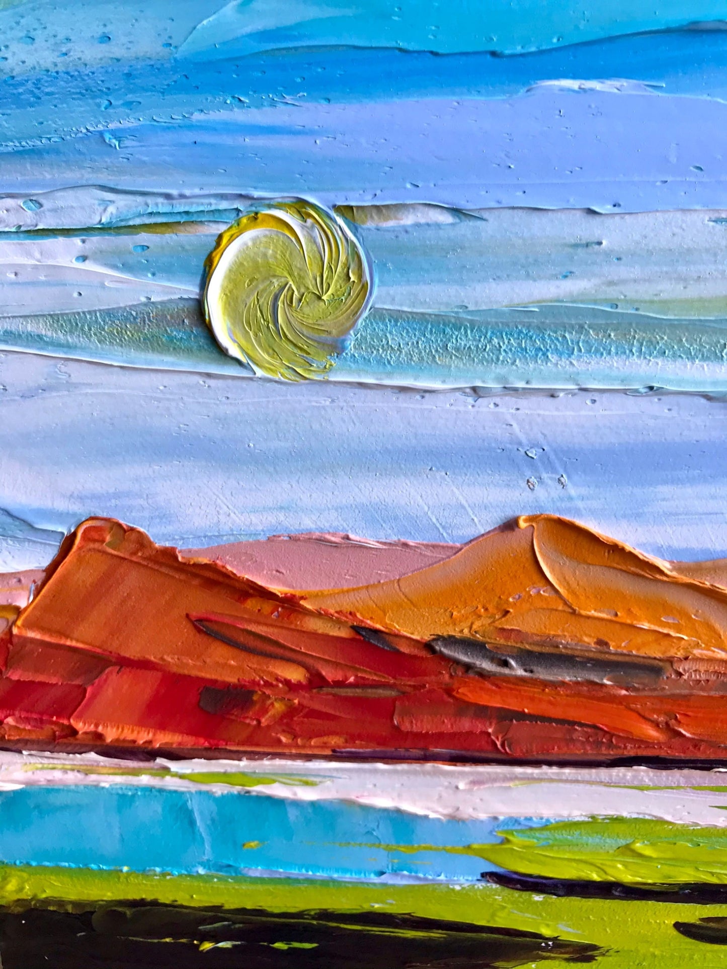 Landscape with Moon - Gold Coast Gallery Of ArtHilly Coufreur