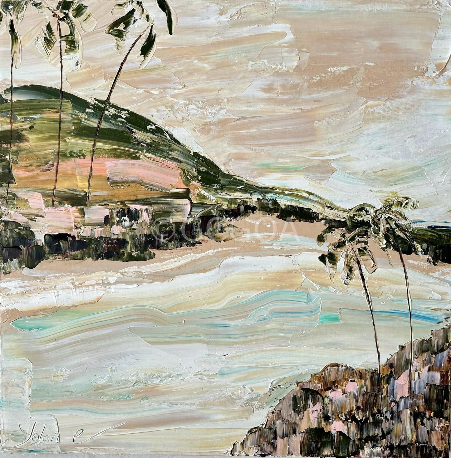 Las Palmas No.3 - Original Art - Gold Coast Gallery Of ArtYolan Eke