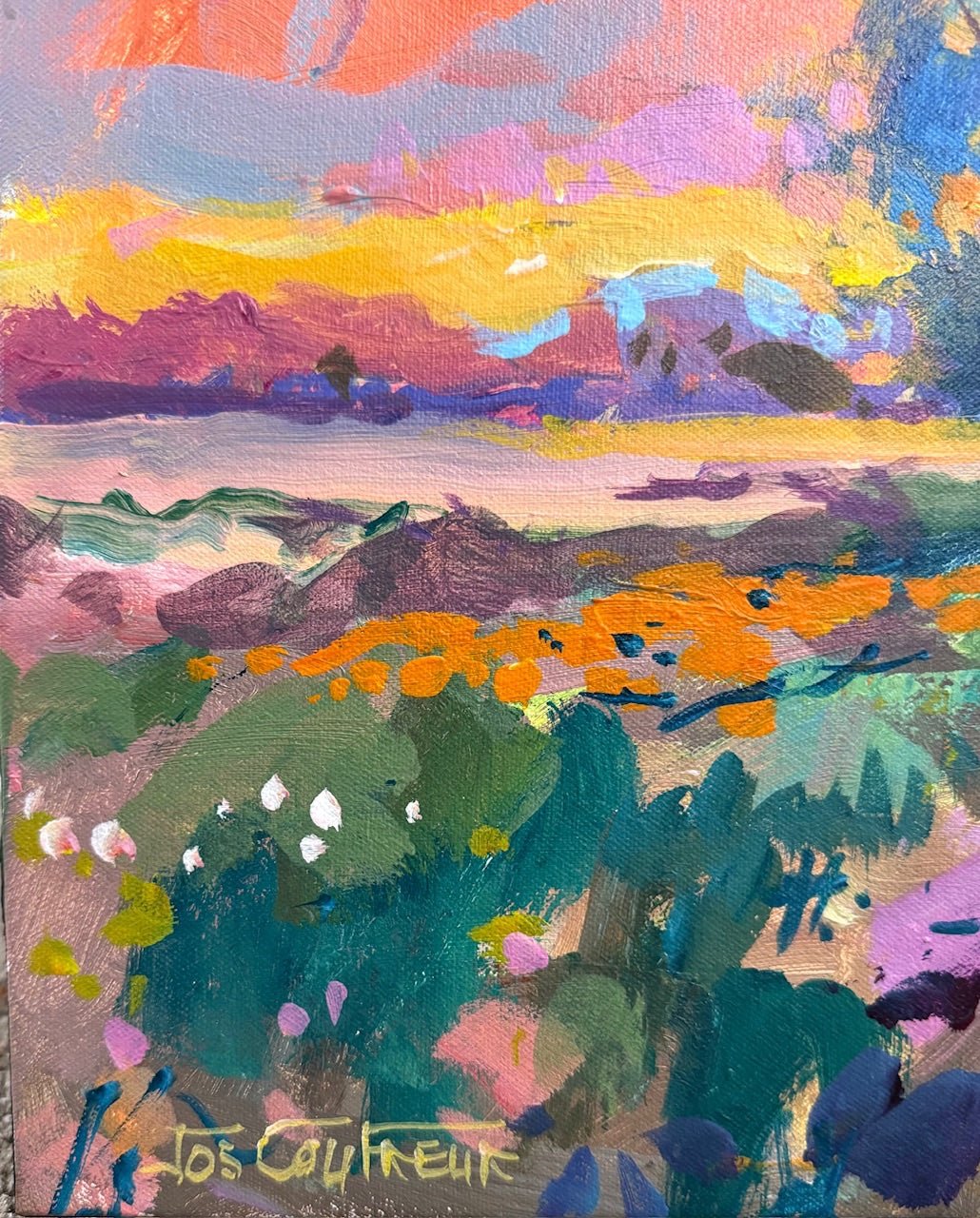 Last Glow - Gold Coast Gallery Of ArtJos Coufreur