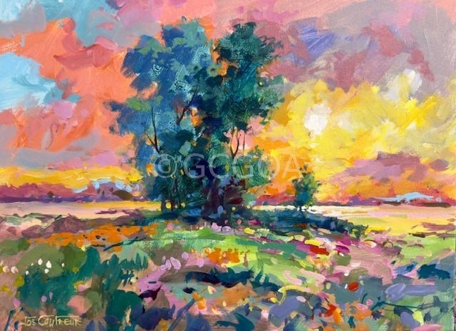 Last Glow - Gold Coast Gallery Of ArtJos Coufreur