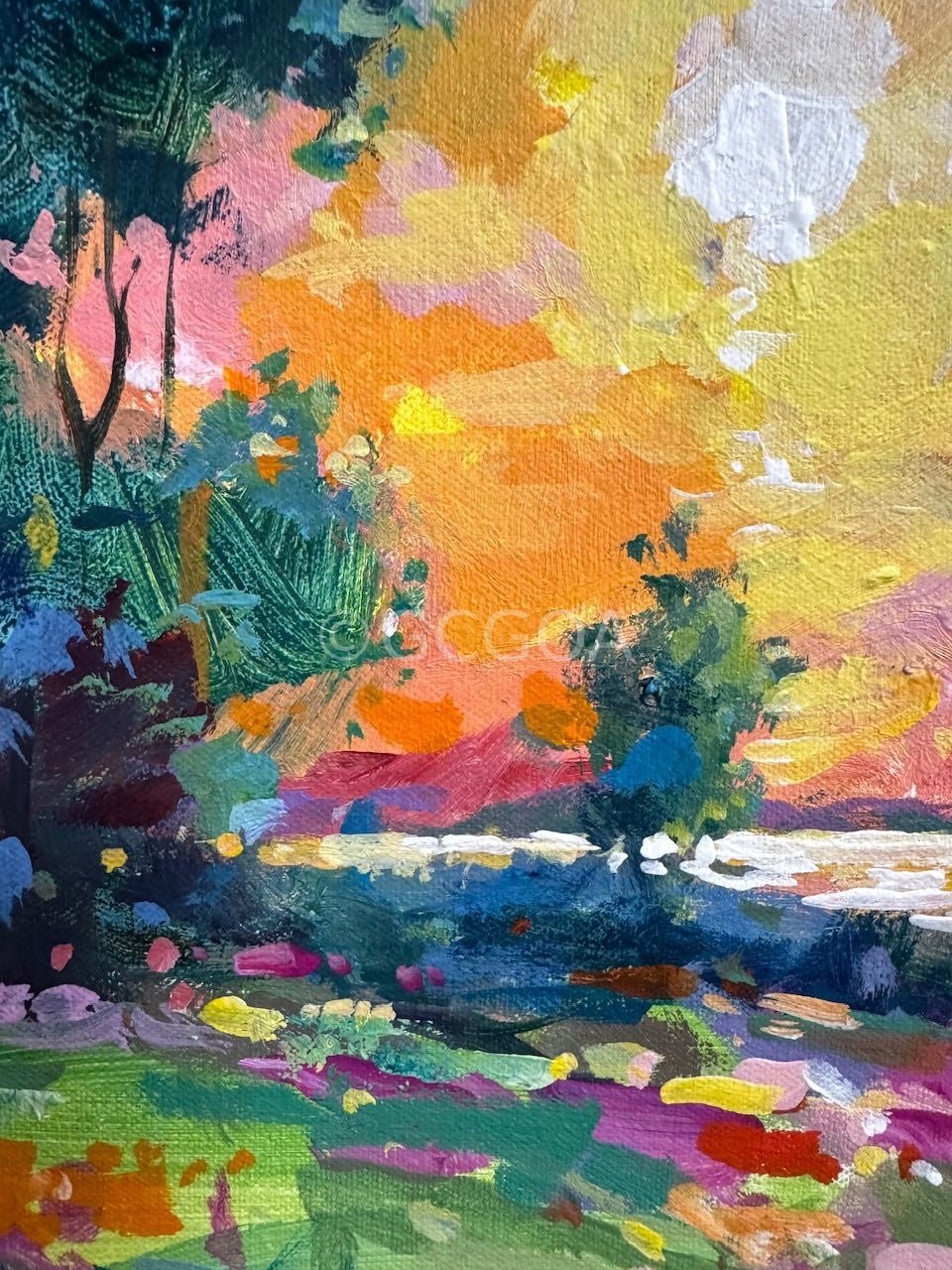 Last Glow - Gold Coast Gallery Of ArtJos Coufreur