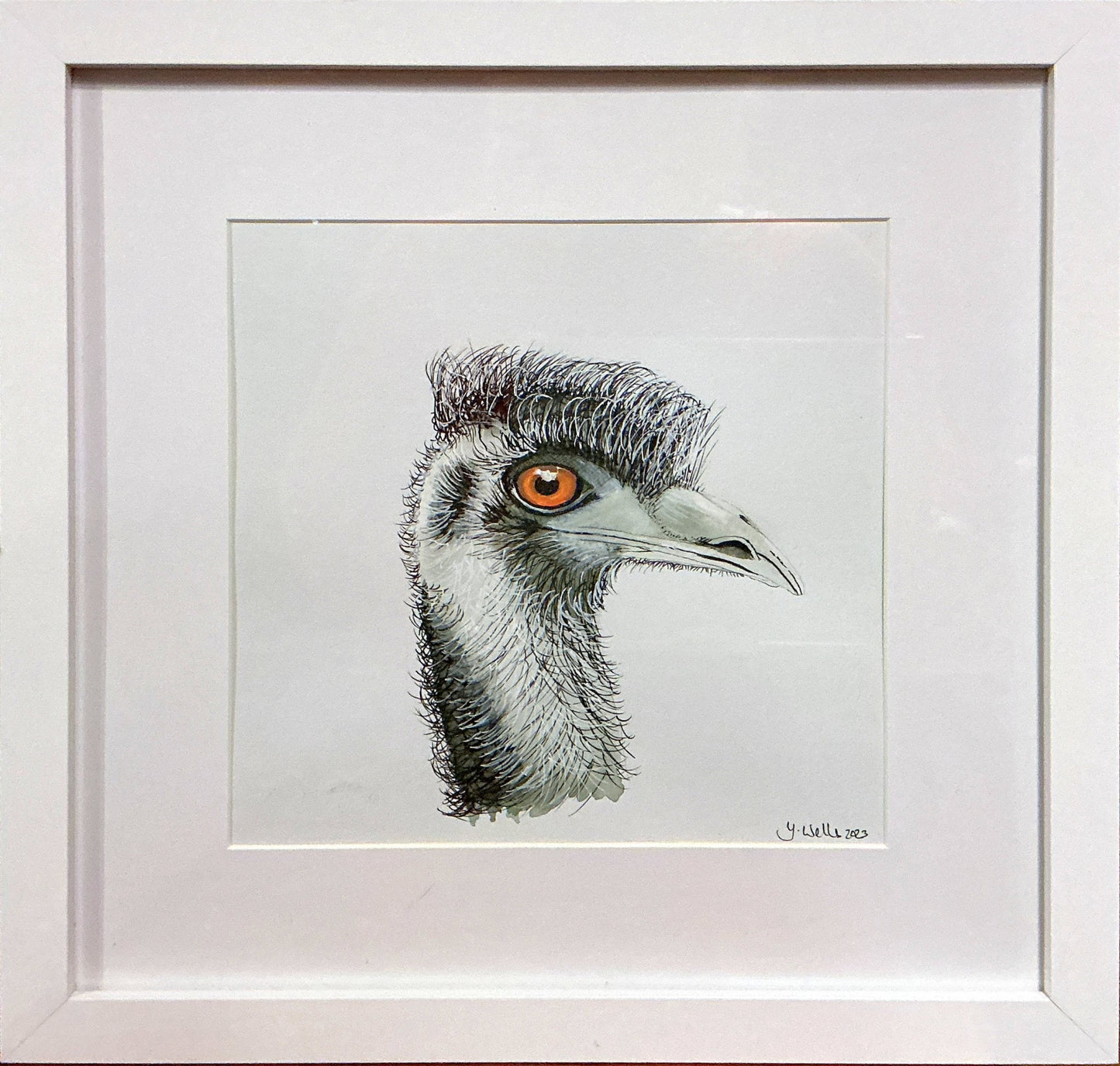 Laurence Tureaud The Emu - Gold Coast Gallery Of ArtYvonne Wells