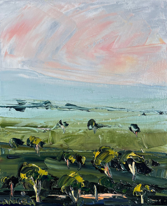 Layers Of Green 2 - Gold Coast Gallery Of ArtAngela Hawkey