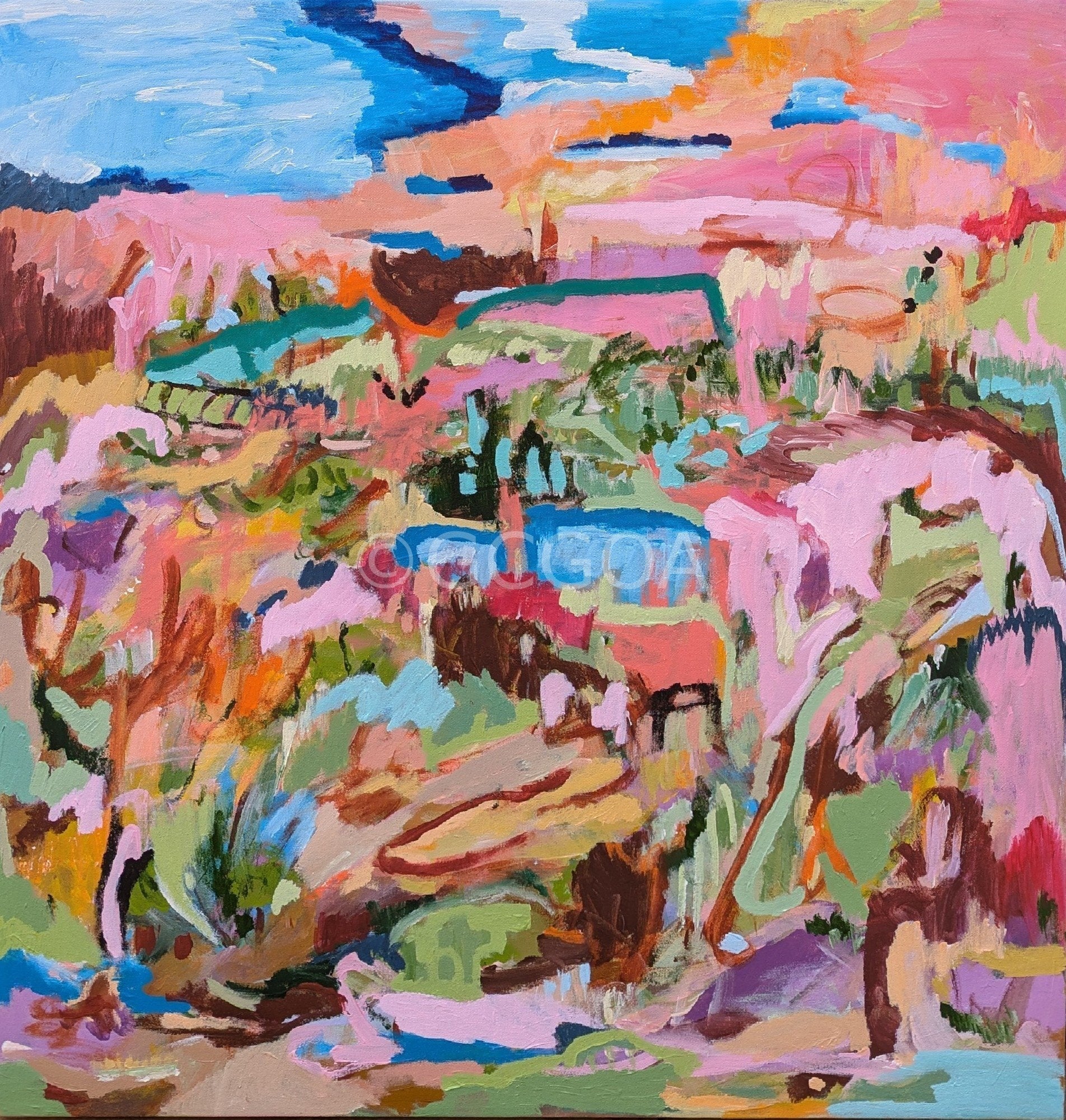 Let Her Be Wild - Original Art - Gold Coast Gallery Of ArtAlpana Rai
