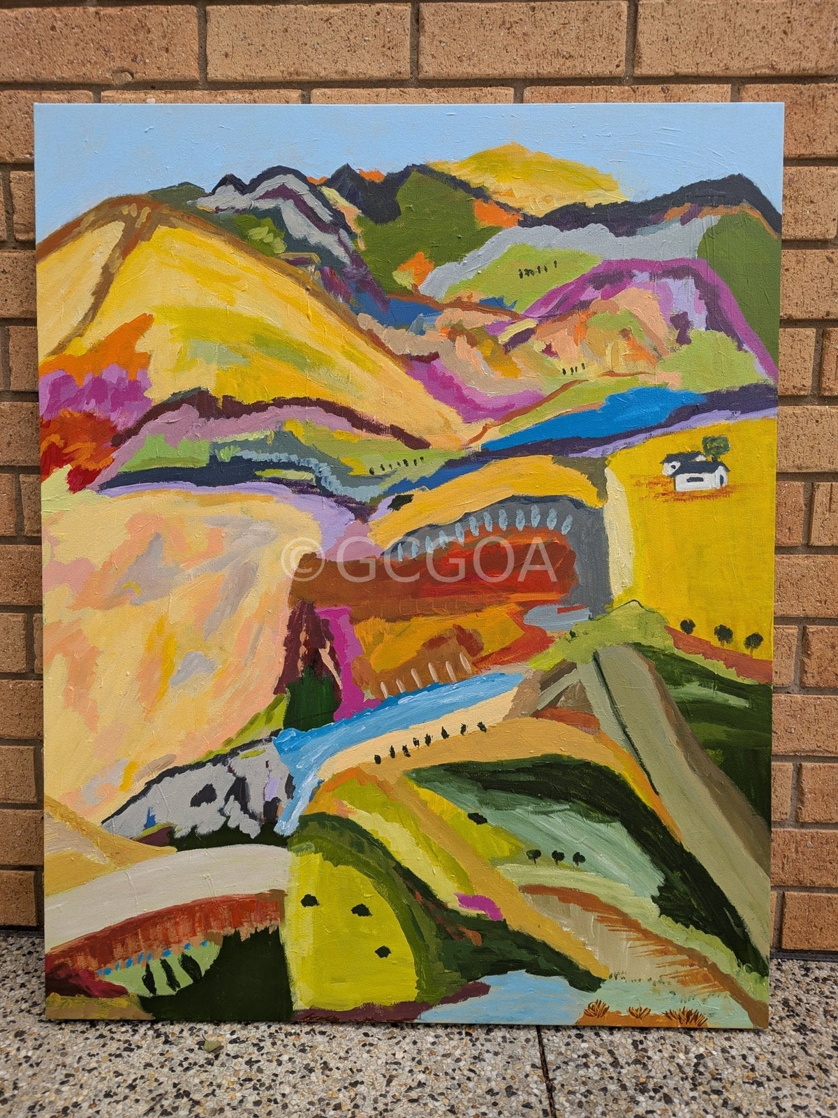 Lets enjoy the Weekend - Original Art - Gold Coast Gallery Of ArtAlpana Rai