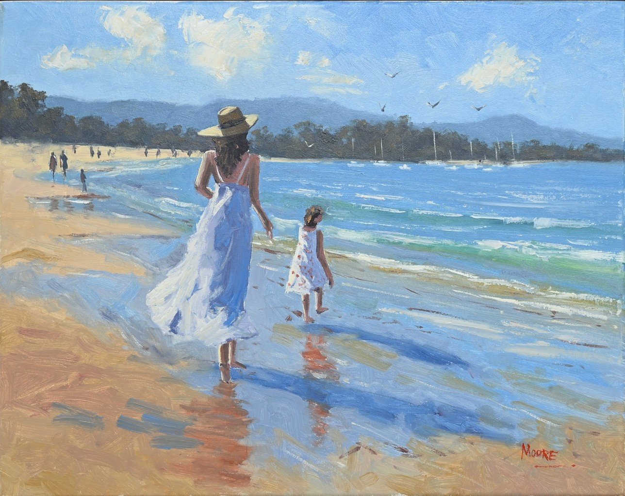 Life's Fleeting Moments - Gold Coast Gallery Of ArtRod Moore