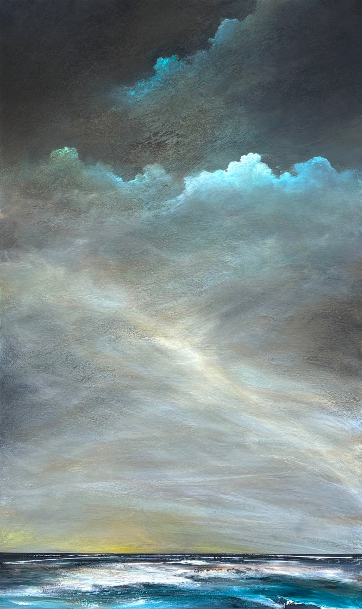 Light On A Restless Tide - Gold Coast Gallery Of ArtTania Chanter