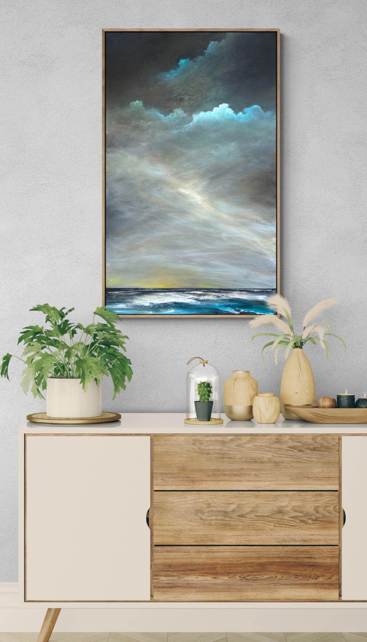 Light On A Restless Tide - Gold Coast Gallery Of ArtTania Chanter