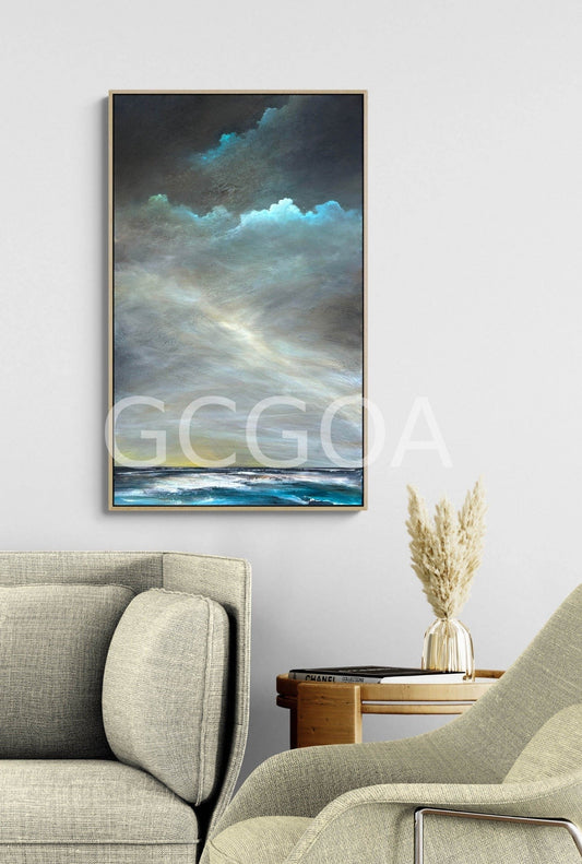 Light On A Restless Tide - Gold Coast Gallery Of ArtTania Chanter