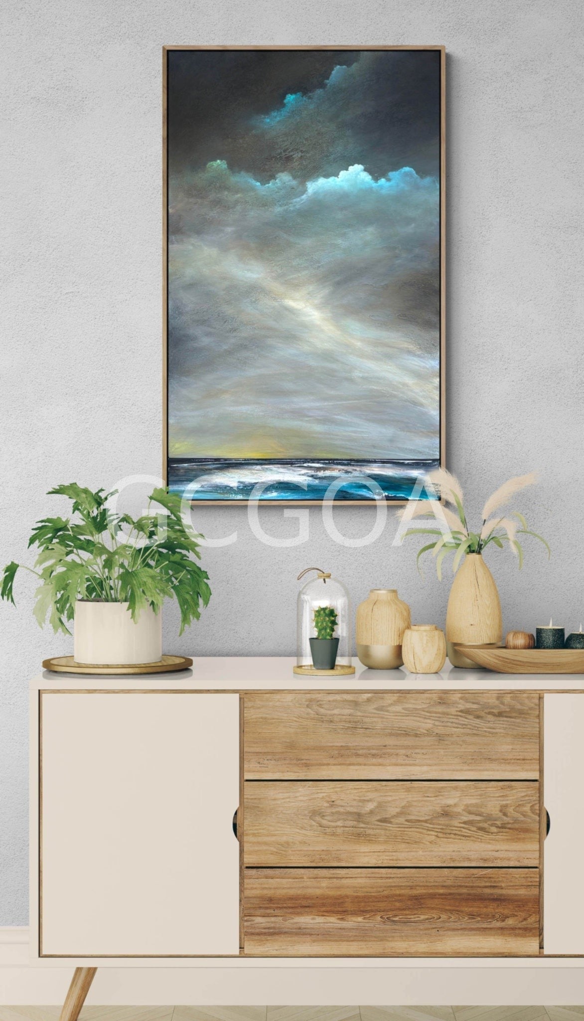 Light On A Restless Tide - Gold Coast Gallery Of ArtTania Chanter