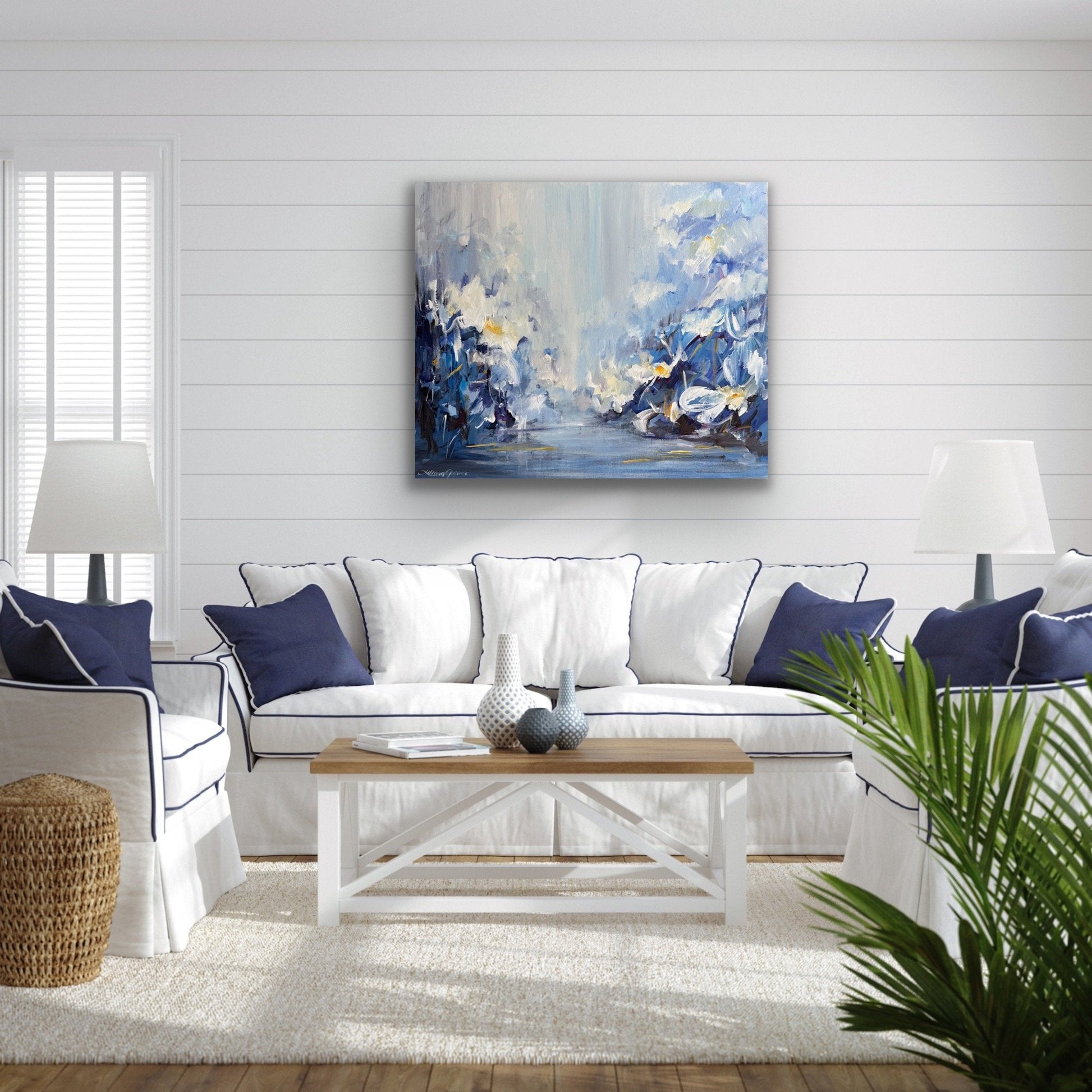 Lily Falls serenity - Gold Coast Gallery Of ArtLiliana Gigovic