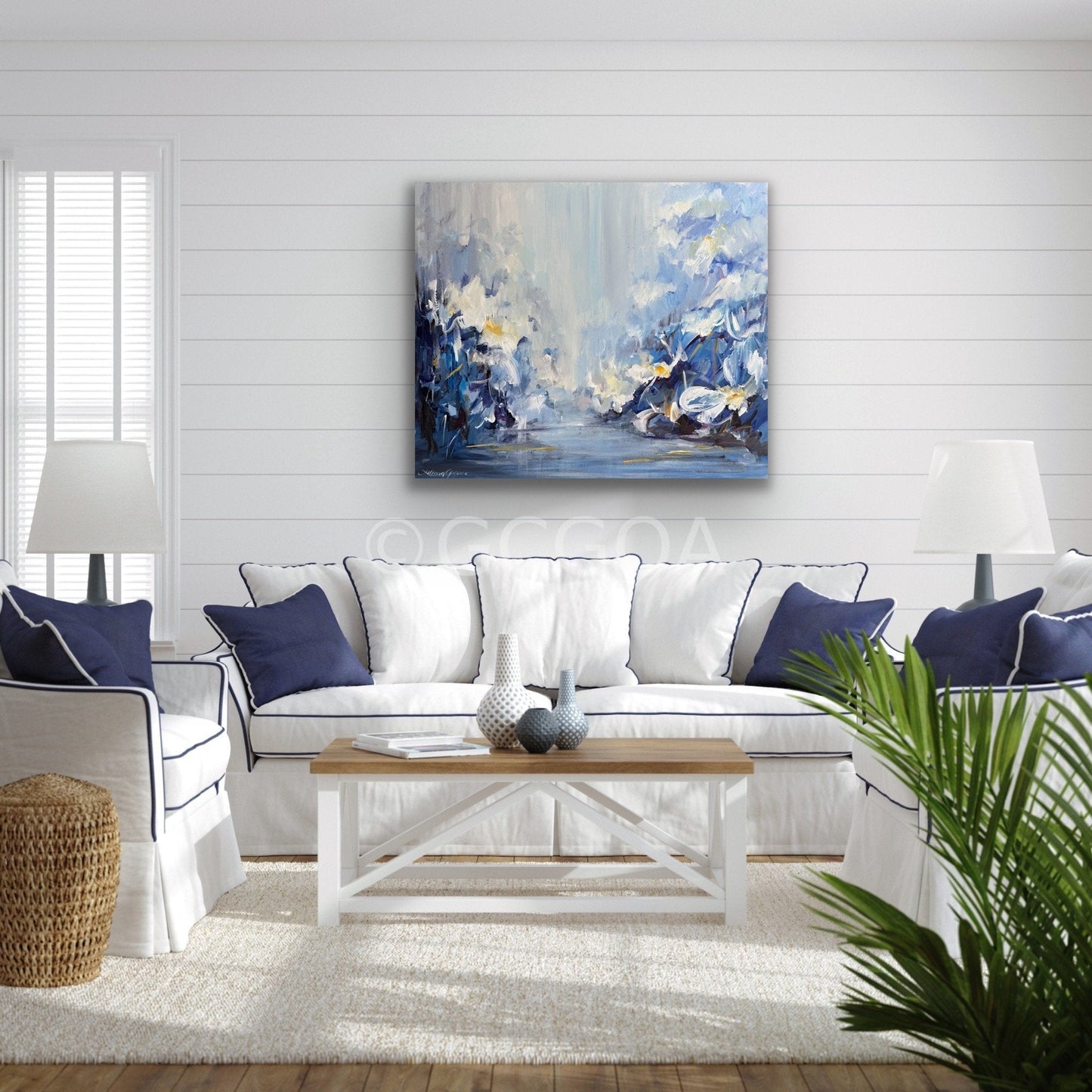 Lily Falls serenity - Gold Coast Gallery Of ArtLiliana Gigovic