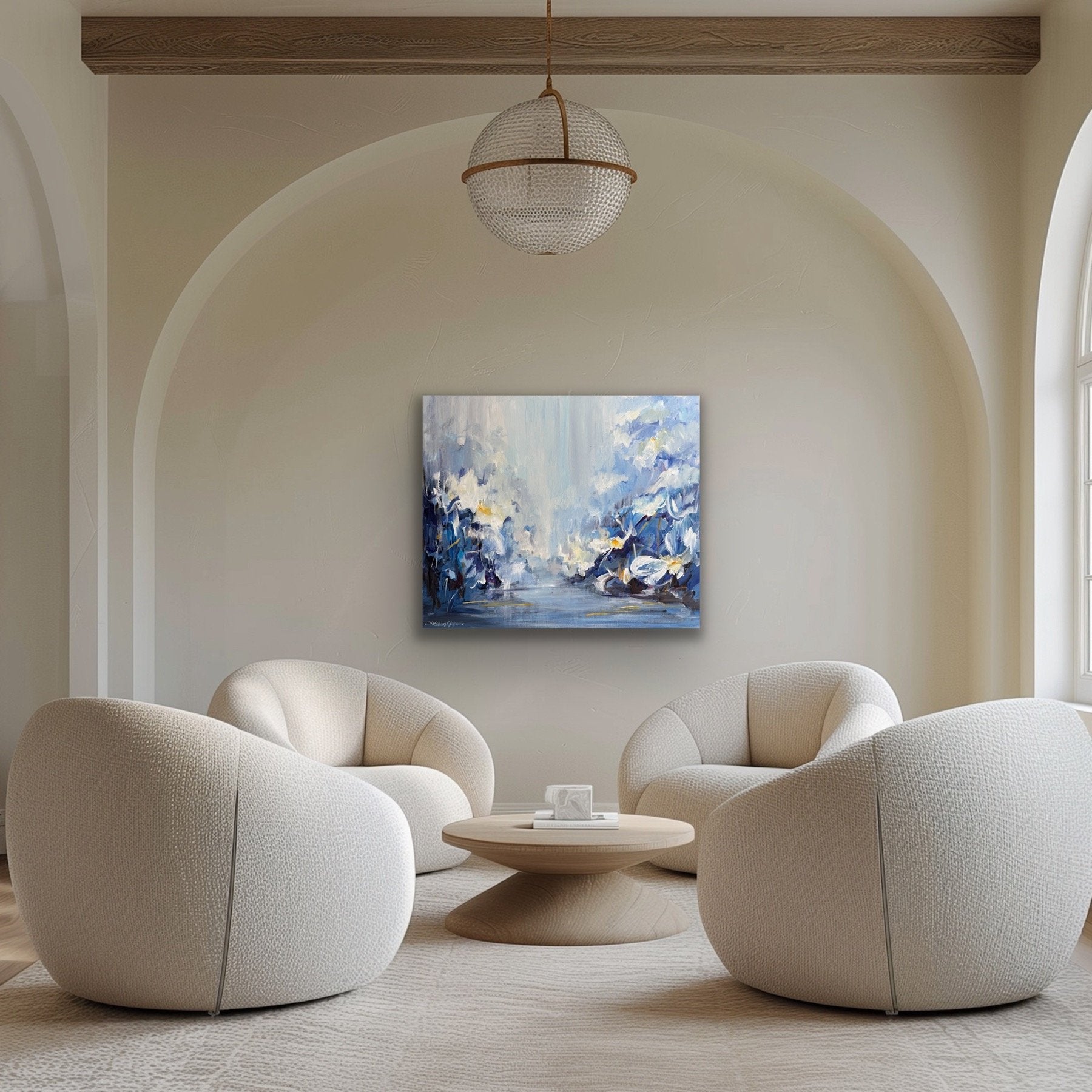 Lily Falls serenity - Gold Coast Gallery Of ArtLiliana Gigovic